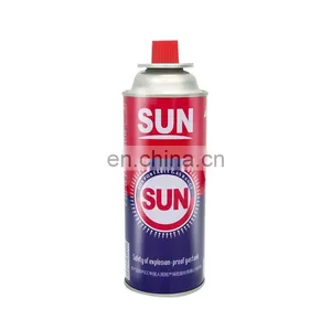 Made in China 220g Tinplate BBQ Butane Gas Cartridge and Portable Butane Gas Korea thumbnail-3