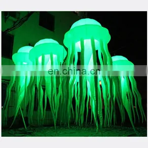 Hanging Advertising Lighting Products Inflatable Jellyfish For Feast Or Party Decoration thumbnail-5