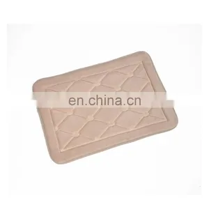 Bathroom Mats Non Slip Bath Floor Mats Water Absorbent Coral Fleece Surface Fast Dry Soft Comfortable Stylish Bathroom Rugs thumbnail-3