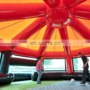 Outdoor Inflatable Panna Soccer Game Cage With Roof thumbnail-3