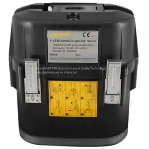 ASTTAR K-SB60 CE Certified 60 Minutes Isolated Chemical Oxygen Self Rescuer for Confined Space thumbnail-2