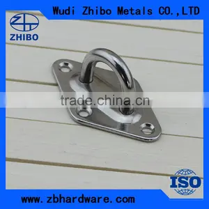 316 Stainless Steel Round Eye Plates With Welded Ring thumbnail-6