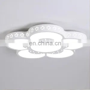 Modern Simple Atmosphere LED Living Room Ceiling Lamp Creative Iron Acrylic Bedroom Study Lighting thumbnail-4