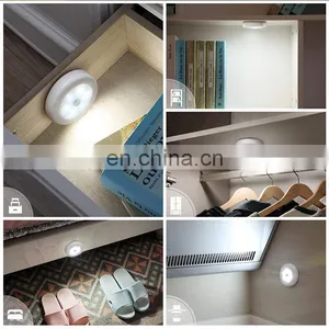 Motion Sensor Lights, Battery-Powered LED Night Lights, Stick-Anywhere Wall Lights for Hallway thumbnail-2