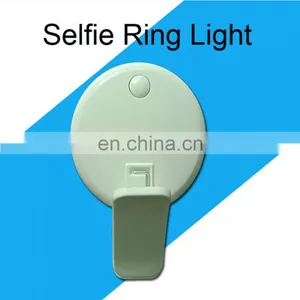 Rechargeable Camera Selfie Ring Light Flash Mobile Cell Phone Sefie Fill LED Light With 3 Modes thumbnail-5