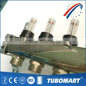Customize Size Hotsale Plumbing Brass One-piece Manifold for Underfloor Heating thumbnail-5