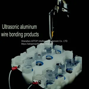 Tesla Electric Car Сварка алюминиевой проволкой 18650 32650 21700 Battery Pack Ultrasonic Aluminum Wire Bonding Machine thumbnail-1