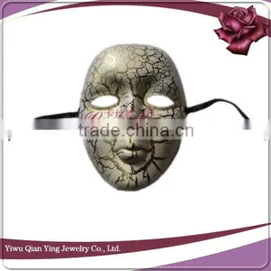 Female pp Plastic Carnival Cheap Party Full Face Masks for Dance thumbnail-2