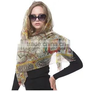 100% Baby Sheep Wool Shemagh Scarf / Keffiyeh Military Tactical Desert Shemagh Scarves Different Colors thumbnail-1