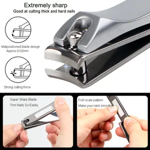 High Quality Professional Nail Clipper Set for Thick Nails thumbnail-3