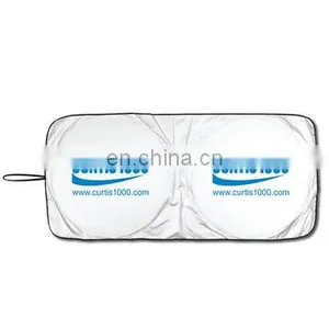 Promotional Custom Design Foldable Funny Car Sunshade thumbnail-1