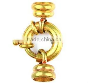 Metal Buckle Necklace Clasp Spring Ring thumbnail-1