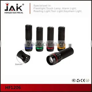 JAK HF1206 Zoom Focused 1W LED Torch thumbnail-1