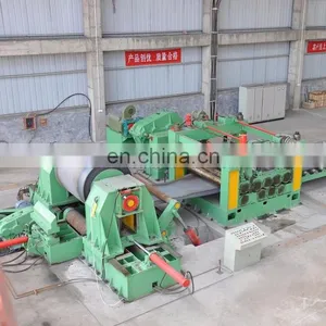 High Quality High Speed Steel Coil Opening Leveling and Cutting to Length Machine thumbnail-1