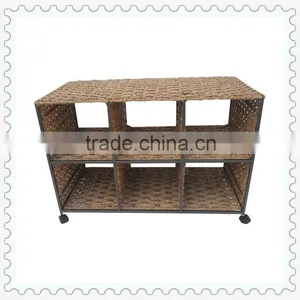 Eco-friendly Kids Storage Shelf With Wheels thumbnail-1