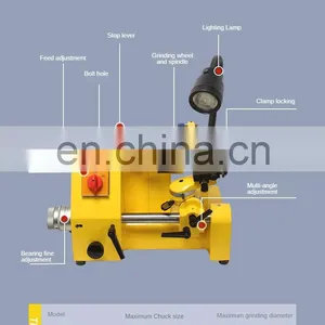 LIVTER MR- U3 Universal Cutter Grinder Drill Sharpener Sharpening Machine Universal Tool And Cutter Grinder thumbnail-3
