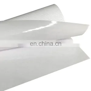 430g Flex Banner Frontlit Banner Roll Hot Laminated for Printing thumbnail-1