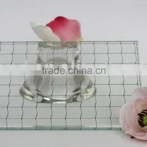 High Quality Clear Tempered Wire Glass for Fire-proof Door With UL Certificate thumbnail-1