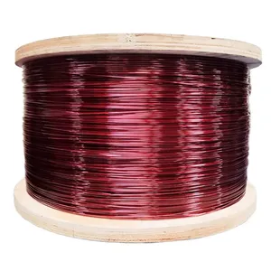Wooden Spool Winding Wire Heavy Enameled Wire for Transformer Electrical Wire thumbnail-1