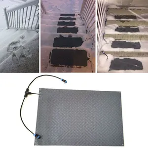 Outdoor Snow Melting Heating Mat Heated Walkway Mat With Plug thumbnail-4