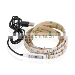 USB LED Strip Light Waterproof SMD5050 RGB Controller thumbnail-2