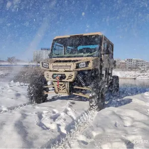 Street Legal 1000cc 4 Wheeler 6 Seat Quad Bike Automatic 4 Stroke Engine Off-Road Buggy UTV 4WD thumbnail-5