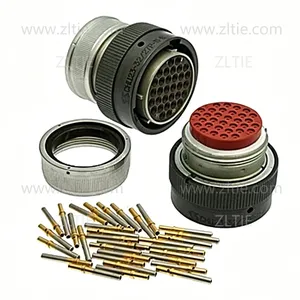 ZH23 Series Shell Size 27 32 Pin Female Plug With Simple Tail Attachment – СНЦ23-32/27Р-11-В ZH23-32/27P-11-B thumbnail-1