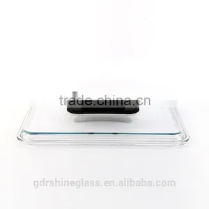 New Design Wholesale Manufacture Round Crystal Pyrex Glass Pizza Plate thumbnail-4