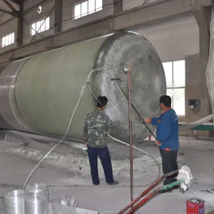 Anti-Corrosion Fiberglass FRP Sodium Hypochlorite Storage Tank for Disinfectant Chemical Storage thumbnail-4