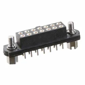 Harwin M80-4002606 6‑Pos Vertical Female Power Receptacle, 4.0 mm Pitch thumbnail-2