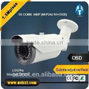 CMOS Camera Module Varifocal 720P Bullet Camera IR Waterproof Night Vision 1.3MP CCTV Camera thumbnail-1