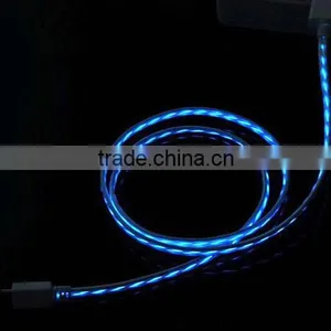 EL Luminescence Micro USB Charge Sync Data Cable thumbnail-2