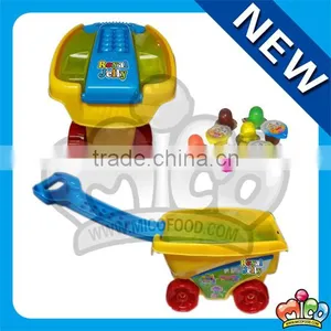 140pcs Coconut Soft Jelly in Toy Hand Buggy thumbnail-1