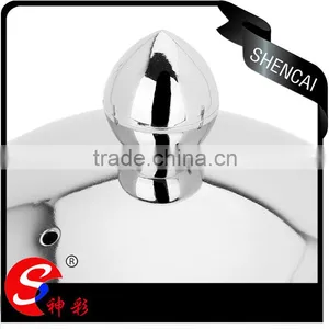 1.0L Stainless Steel Bell-shaped Teapot With Tea Strainer/ Boiling Tea Kettle thumbnail-4