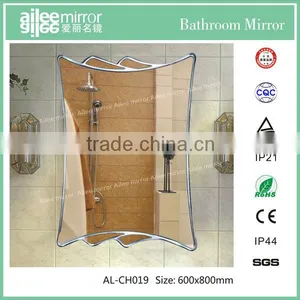 Green Reflective Glass Mirror Venetian Glass Mirrors thumbnail-1