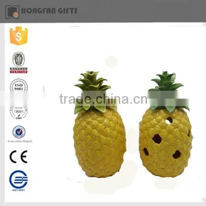 2016 New Stay Yellow Lignt Ceramic Pineapple Decoration thumbnail-1
