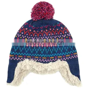 Custom Unique Design Logo Kids Ski Ear Cover Caps thumbnail-4