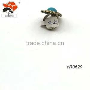 New Design Fashion Ruby Flower Ring thumbnail-3