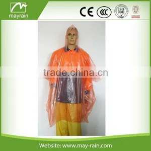 Environmentally Friendly PE Poncho for Adult thumbnail-2