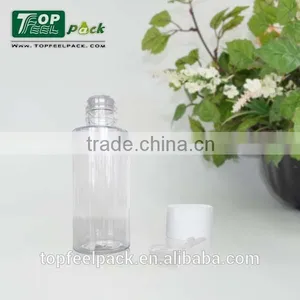 Transparent Bottle Body , White Cap With PP Inner Plug 100ml ,150ml ,120ml thumbnail-5