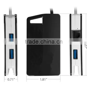 Box Shape Tablet USB Hub Travel Power Charger Adapter With 4 Port thumbnail-3