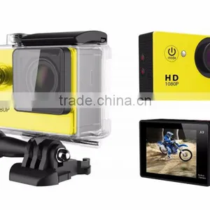 Sports Camera A9 1080P Full HD 2.0 Inch Extreme DV Action Camera Diving 30M With Waterproof Case Mini thumbnail-1