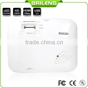 Brilens Vicky 3lcd 3led 3000 Lumens Digital Cinema Full hd 1080p Lcd Style Projector thumbnail-5
