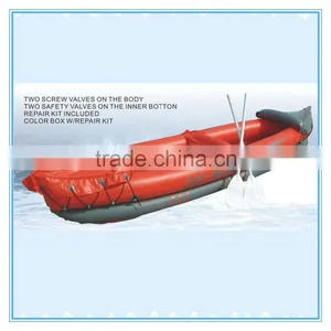 PVC Inflatable Boat With Paddles for Sale thumbnail-1