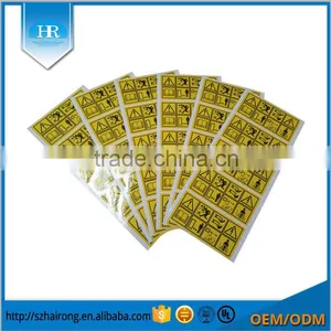 Custom Strong Glue Adhesive Packing Label Sticker 98*48mm thumbnail-1
