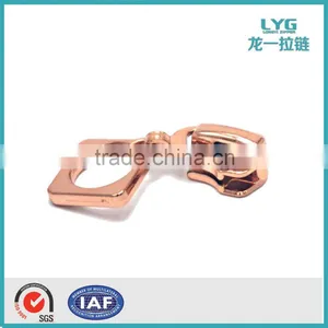 Newest Custom Nickel Metal Alloy Zipper Slider for Bag thumbnail-1