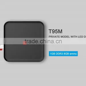 2016 T95M Digital tv Box T95M Digital Android tv Box Android 5.1 With Amlogic S905 RAM 1GB ROM 8GB T95M From China Supplier thumbnail-2