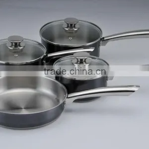 304 Transparant High Temperature Coating Stainless Steel Casserole thumbnail-1