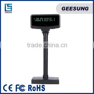 VFD-228G 20x2 Character Display VFD Pole Display Green Color thumbnail-2