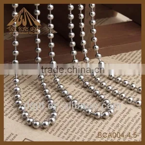 Fashion Metal Ball Chain 316L Stainless Steel thumbnail-1